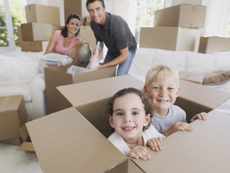 Professional removals and storage service in Mottingham with moving boxes and furniture