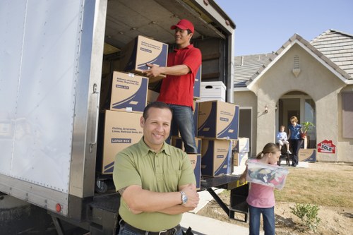 Organised household furniture stored safely in Mottingham