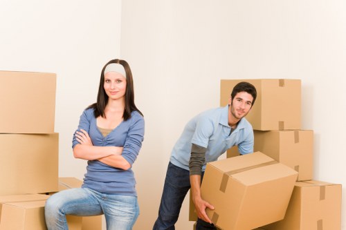 Moving house items placed into a Mottingham self storage unit
